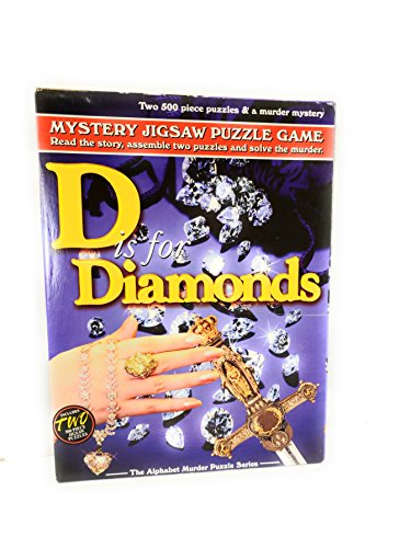 TDC Games Alphabet Mystery Puzzle - D is for Diamonds