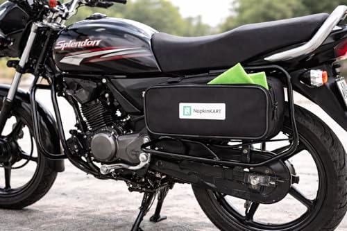 Image of Bike Carrier Storage Bag, for Microfiber clerner Cloth,Waterproof Motorcycle Tool and Cloth Bag, Microfiber Cloth and Daily Essentials Pouch