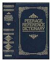 Peerage Reference Dictionary 0706427513 Book Cover