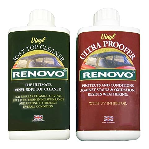 Renovo REN-KIT11 Double Cleaning Kit includes Vinyl Cleaner and Proofer, 500 ml Cover