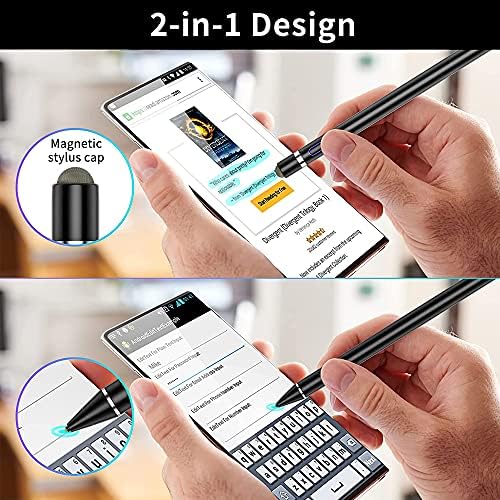 Stylus Pens for Touch Screens, Fine Tip Stylus Touch Screen Stylus for iPad pro/iPad 6/7/8th/iPhone, Samsung Galaxy s Ultra Pen, Chromebook,Touch Pad