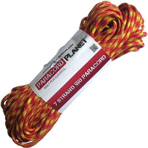PARACORD PLANET 10 Feet Nylon 550Lb Type Iii 7 Strand Paracord Usmc Camo โ image 1