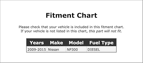 Miniatura 2 de Rotor de freno de disco delantero compatible con Nissan NP300 DIESEL 2009 2010 2011 2012 2013 2014 2015 PC-658013