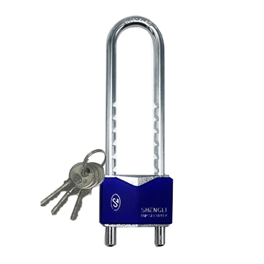 kłódka, z 3 kluczami, długość można swobodnie regulować, przestrzeń blokady 14,5 x 2,8 cm, 19, używana(Short lock)