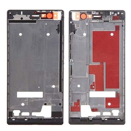 Cadre de l'écran Huawei Ascend P7 logement avant noir pour réparation