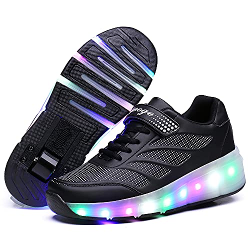 Churlin LED Licht Blinkt Sneaker Skateboard Schuhe Cover