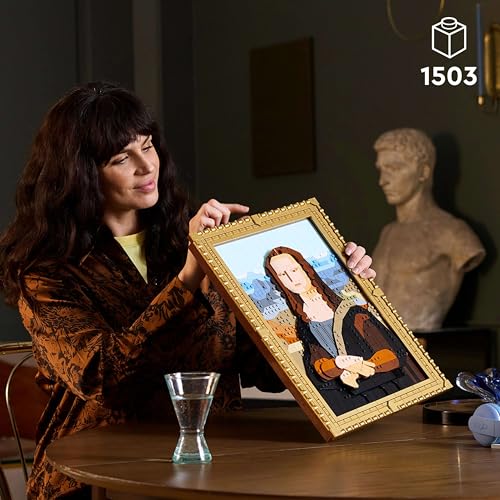 Image of LEGO Art Mona Lisa Painting Building Set for Adults 31213 - Building Blocks for Age 18+