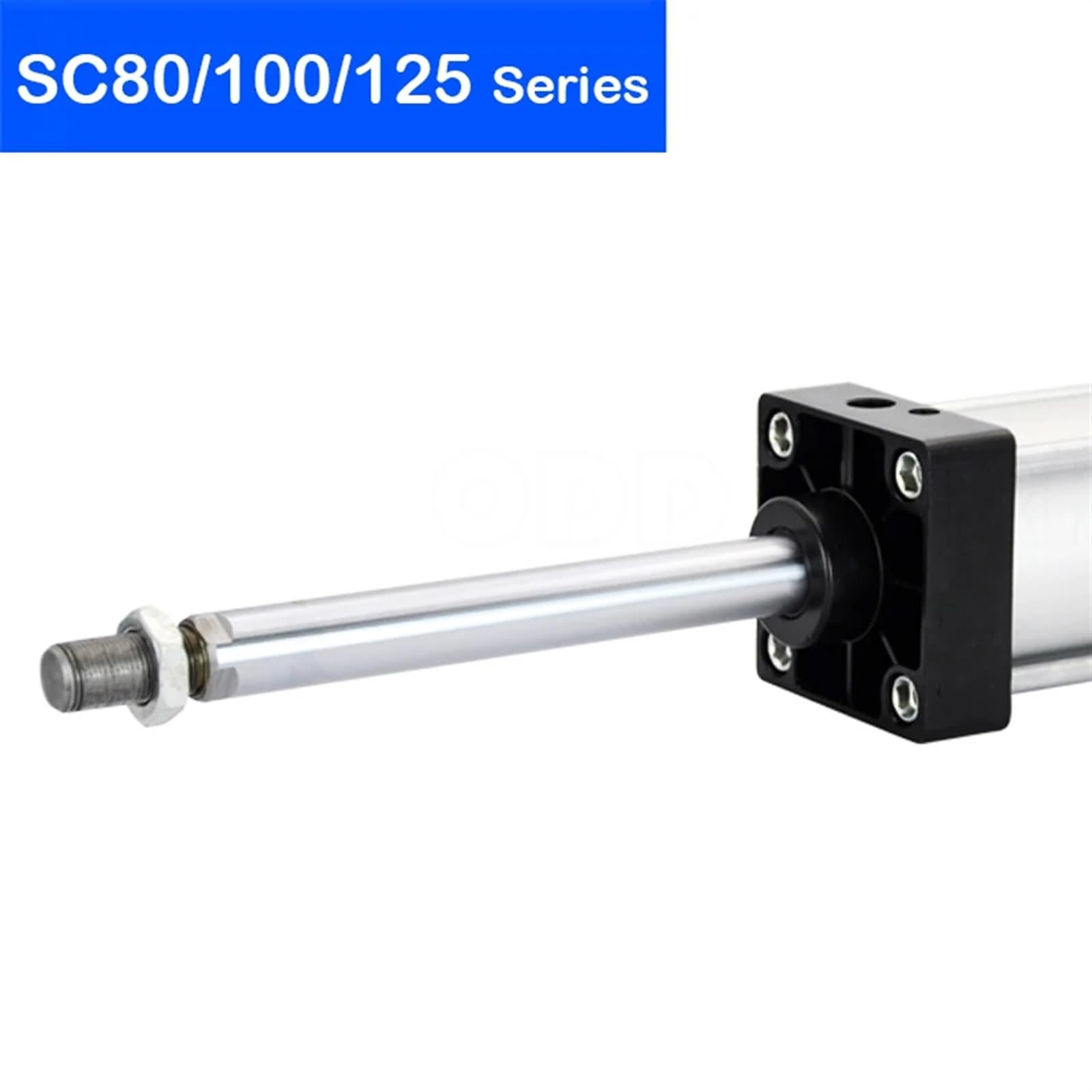 Cilindri pneumatici standard Pistone 80/100mm Alesaggio Cilindro pneumatico a doppia azione SC 100/75/100/125/150/175/200/250/300mm Corsa 1 pz(Stroke 150mm,BORE 100mm)
