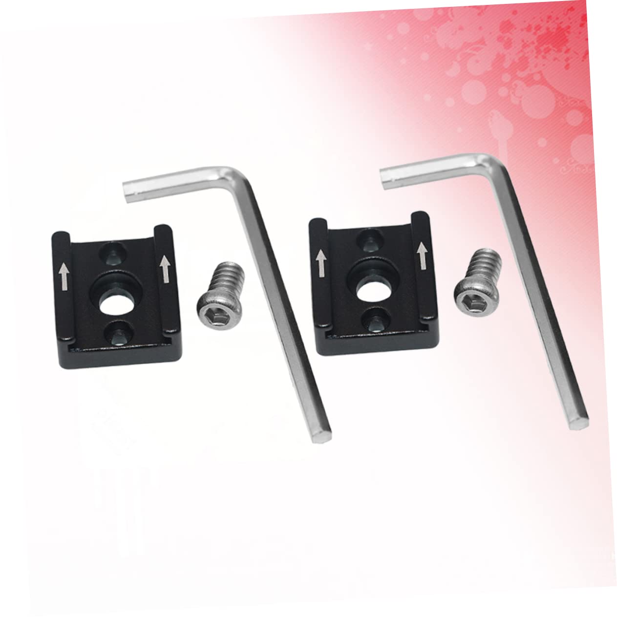 6sätze Metal Cold Shoe Blitzadapter Halterung Für Kamera Stabil Und Langlebig Kompatibel Mit Meisten Blitzgeräten Installieren