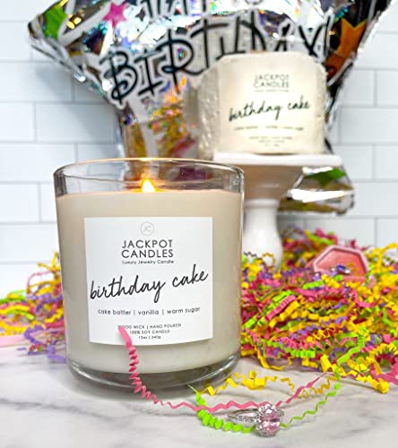 Birthday Cake Candle With Ring Inside (Surprise Jewelry Valued At $15 To $5,000) Ring Size 6 #TOP2