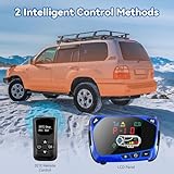 Redriver Diesel Heater 5KW, 12V/24V Parking Fuel Heater, Night Air Heater with Premium Silencer, Upgrade Smart Remote Control For Truck, Boat, Car Trailer, Motorhomes, Campervans, Caravans - Image 8