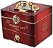 Produktbild Elise Musical Schmuck-Box Schmuck-Box Music Box Musical Schmuck Storage Box mit Spinning Ballerina Spieluhr Ornament Rotating Tanzen-Mädchen for Geschenk Yjiangluochen (Color : Red)