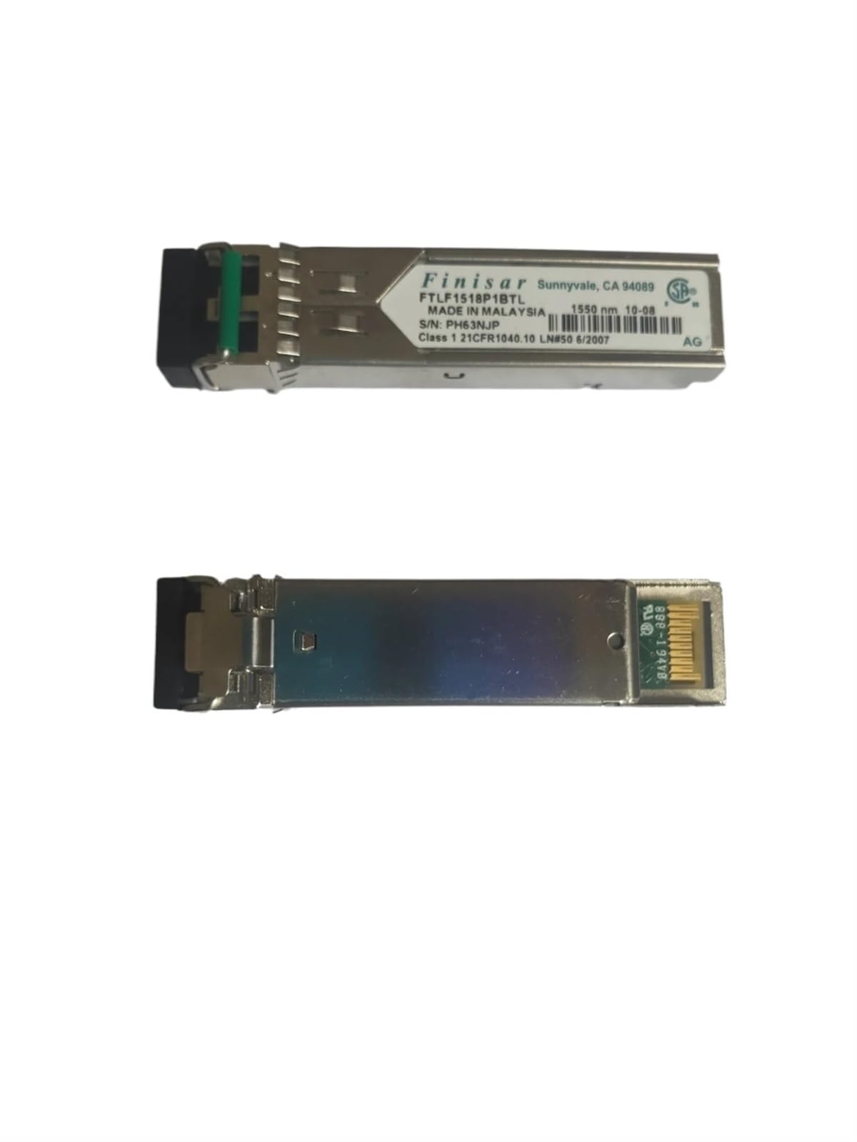 Switch Ottico 1,25g 80km 1550NM SFP FTLF1518P1BTL 1,25GB Transceiver in Fibra Adattatore di Rete Modulo for Uso Generale