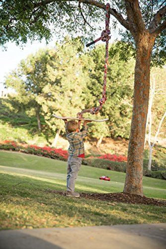 Be Mindful Skateboard Swing and Climbing Rope for Children (16 Foot)