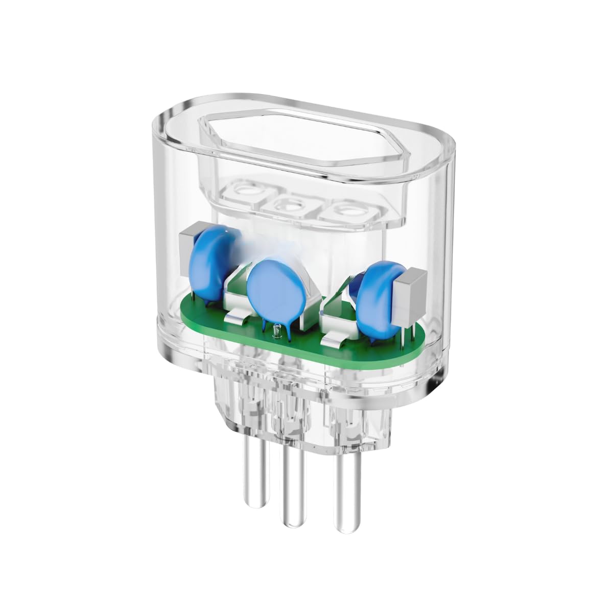 Protetor Contra Surtos Elétricos DPS Transparente 20A 110/220 Volts