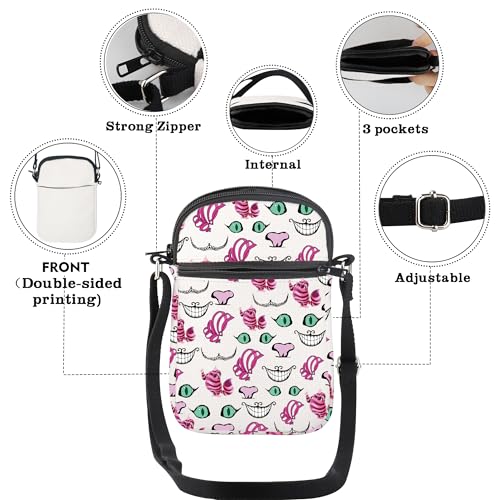 CMNIM Cartoon Movie Character Crossbody Bag Anime Fans Gift Not All There Cat Shoulder Messenger Bag Fairytale Gift4