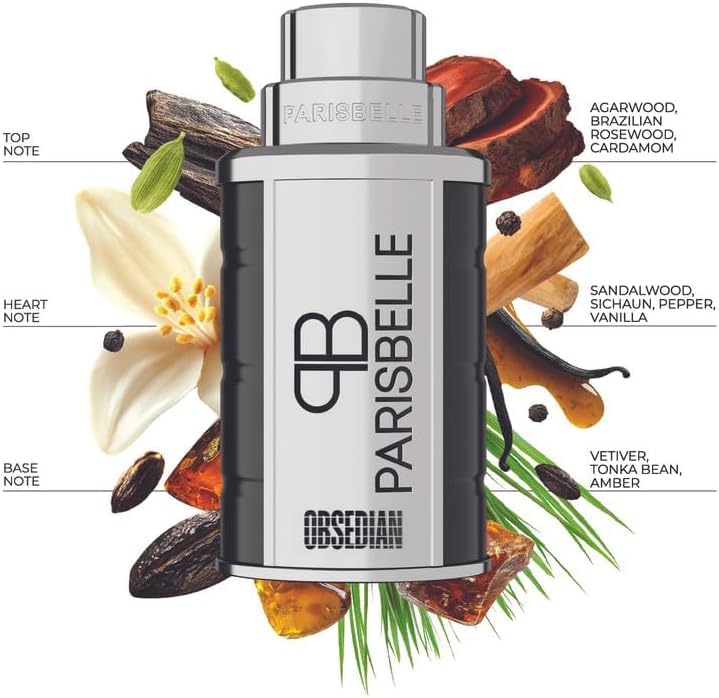 Image of OBSEDIAN - The Euro Boulevard Collection Extrait De Parfum (100ml) | Warm Spicy-Woody Scent with Agarwood & Vanilla