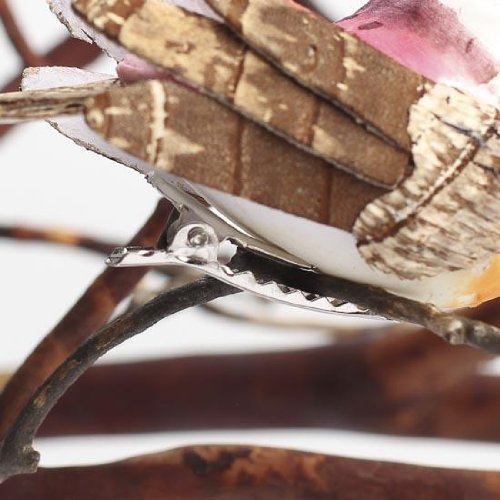 Factory Direct Craft Multicolored Woodland Mushroom Birds -12 Birds