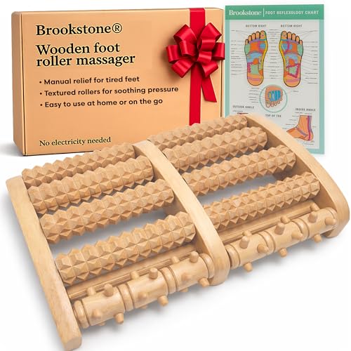 Brookstone Wooden Foot Roller