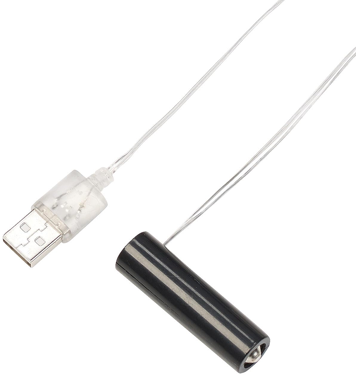 revolt AA-Stromadapter: 8er-Set Universal-USB-Batterie-Adapter, ersetzt 24 AA-Batterien (Batterie-Fach-Netzteil, Batteriegerät-Netzteil, Akku Ladegerät)