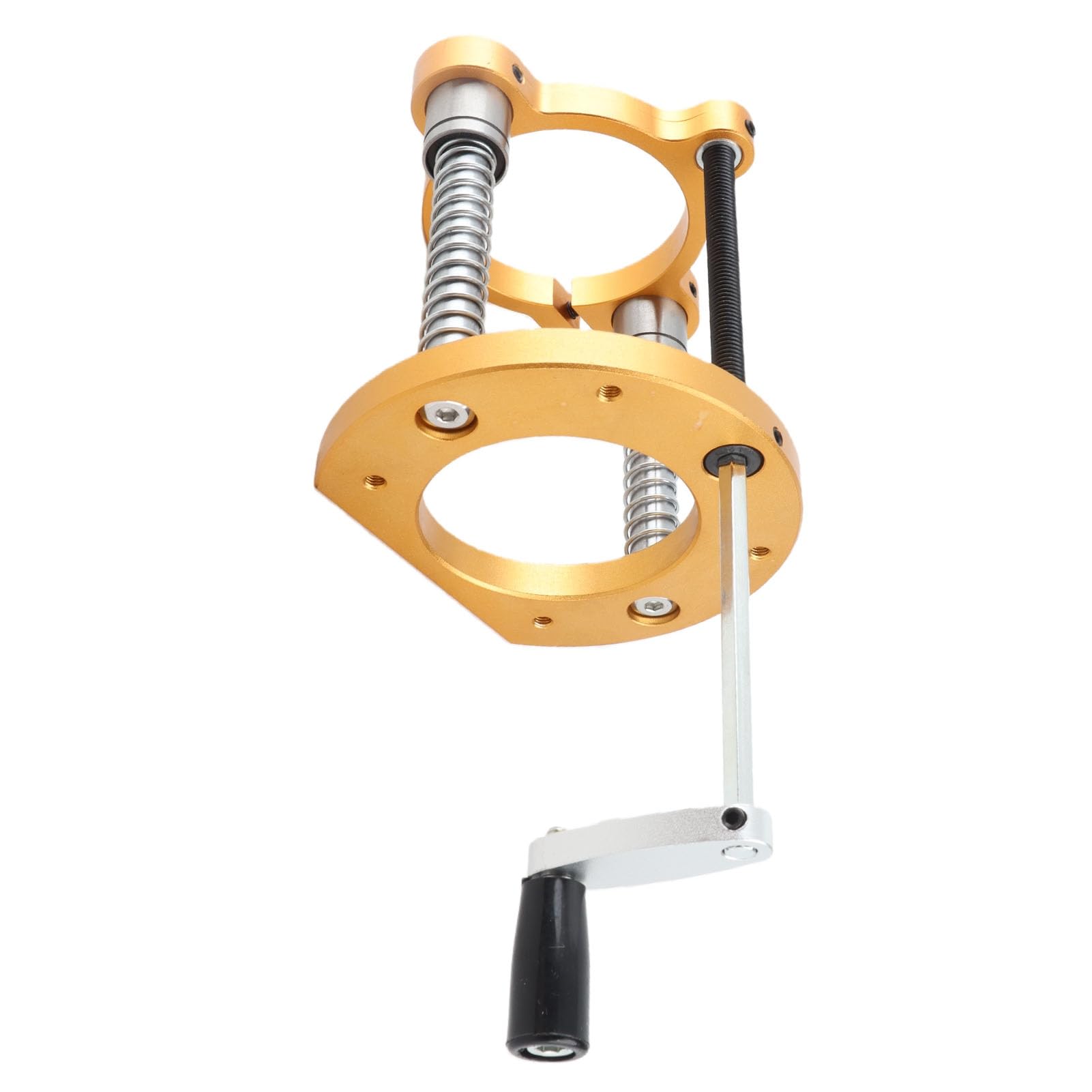 Focket Oberfräsenlift, Aluminiumlegierung, Edelstahl, Oberfräsentisch, Einsatzplatte, Hebebasis mit Griff, 65 Mm, 70 Mm, Hub, Hohe Genauigkeit, Holzbearbeitung, Oberfräsentisch-Hebesystem