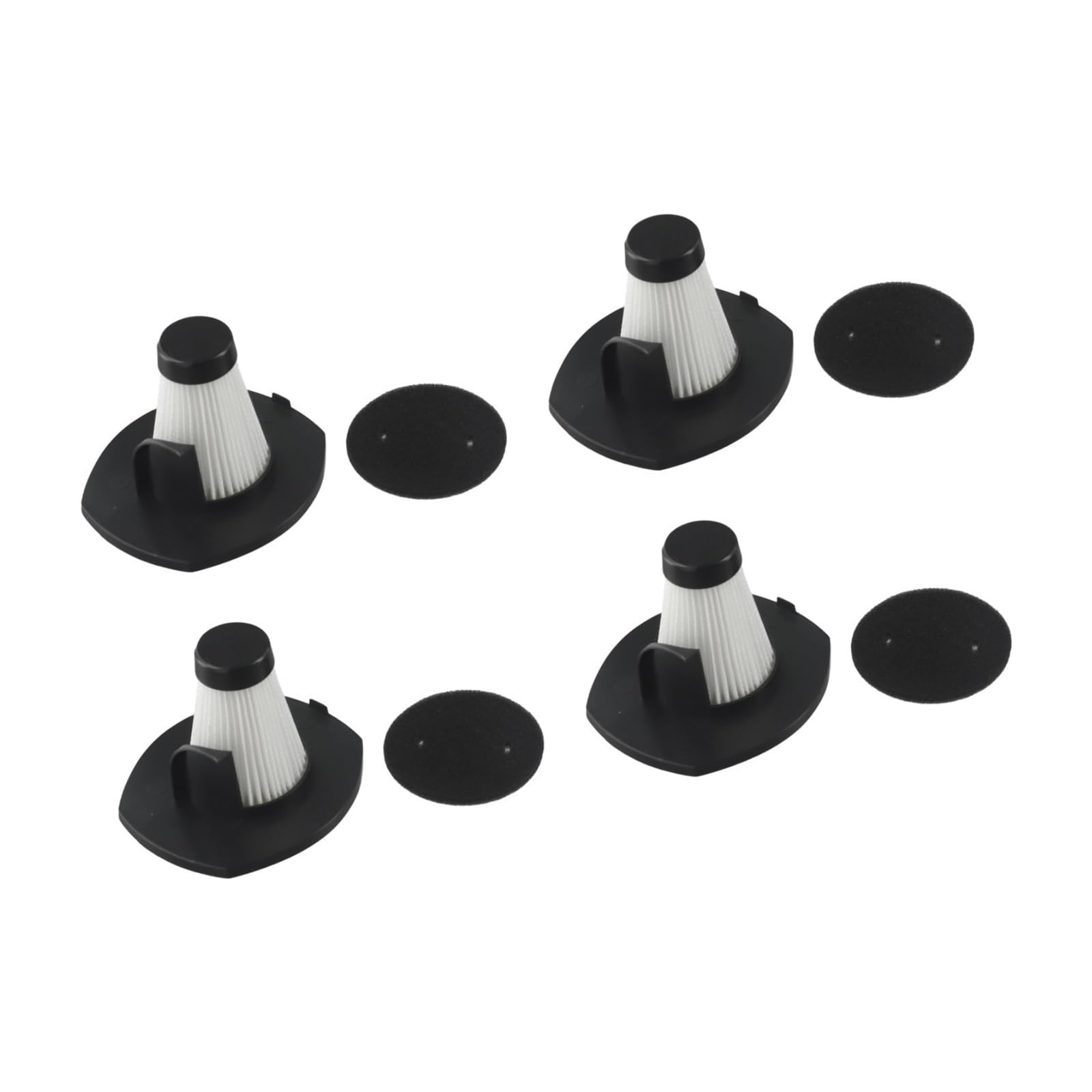 Ensemble De 4 Filtres Et 4 Éponges, Compatibles For Moosoo, LT450