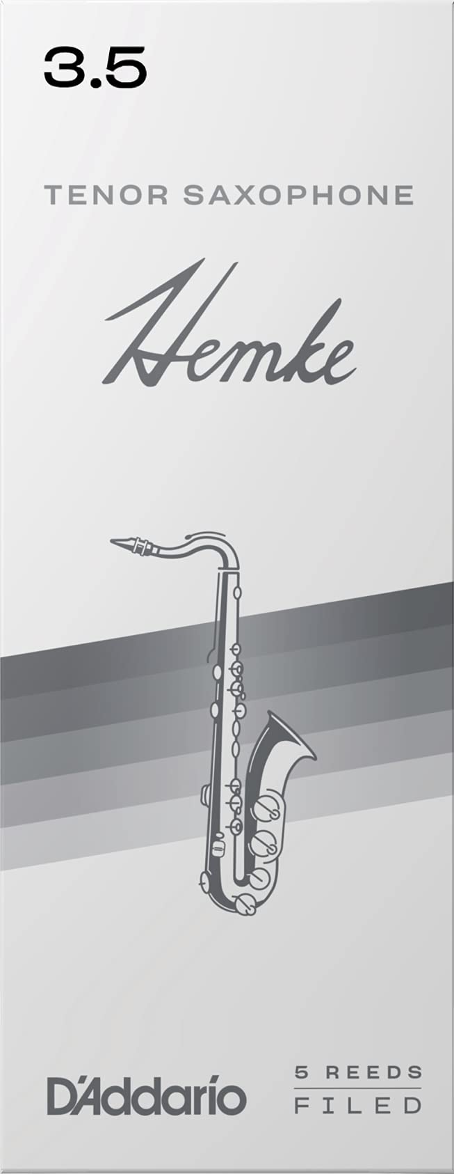 Frederick L. Hemke Tenor Saxophone Reeds, Strength 3.5, 5 Pack