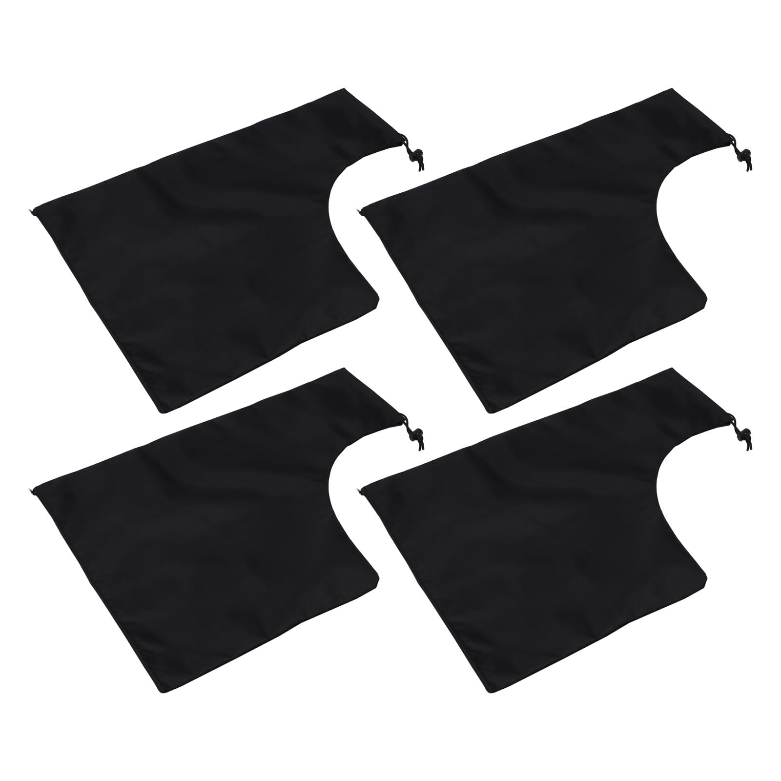 GLEAVI Bolsas para Aspiradora Sopladora de Hojas de Jardín Reutilizables 4 Piezas, Tejido Oxford Resistente, Gran Capacidad para Recolección de Hojas y Residuos de Césped, Accesorio