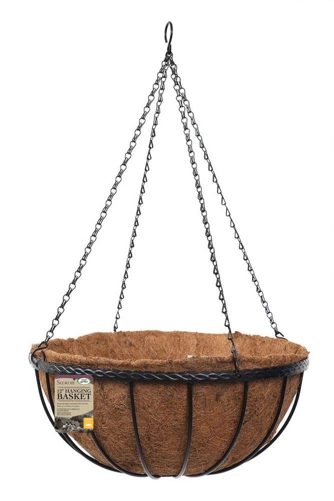 Smart Garden Metal Saxon Hanging Basket 30cm (12 inches)