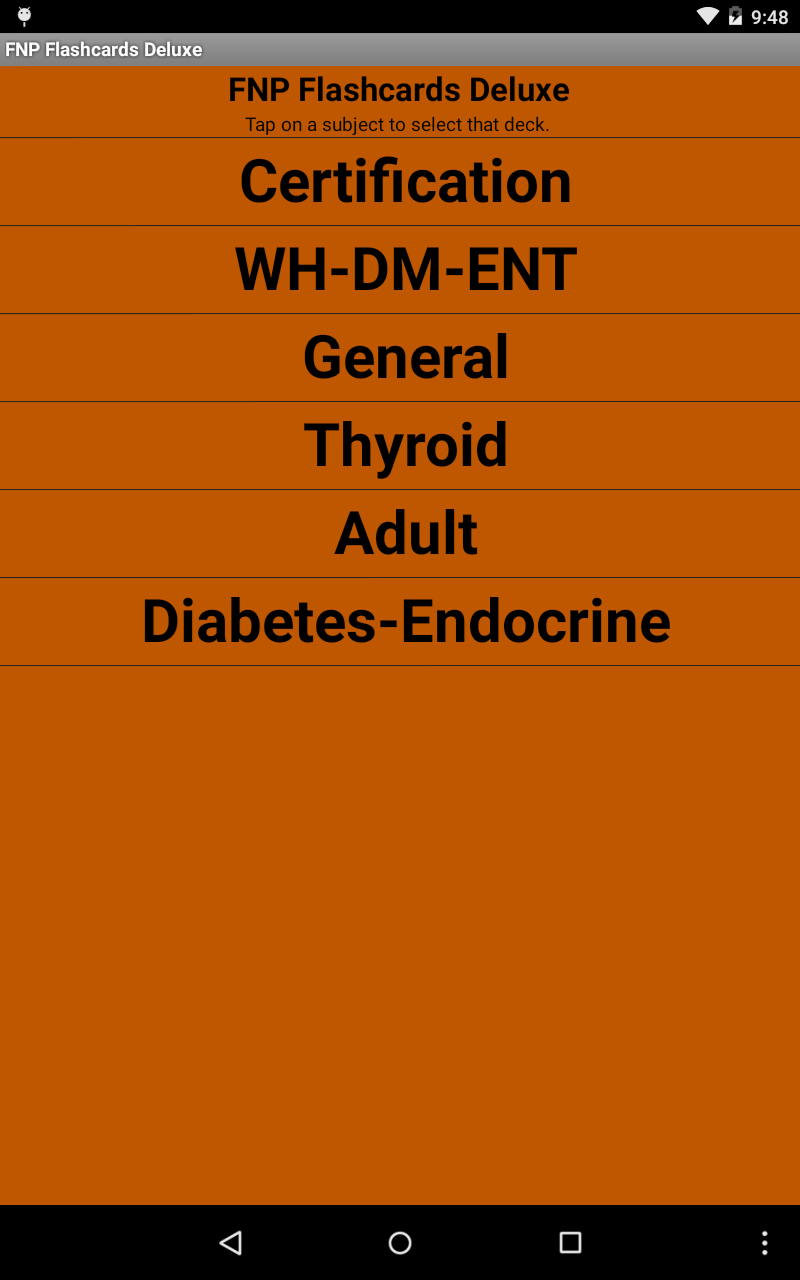 FNP Flashcards Deluxe App on Amazon Appstore
