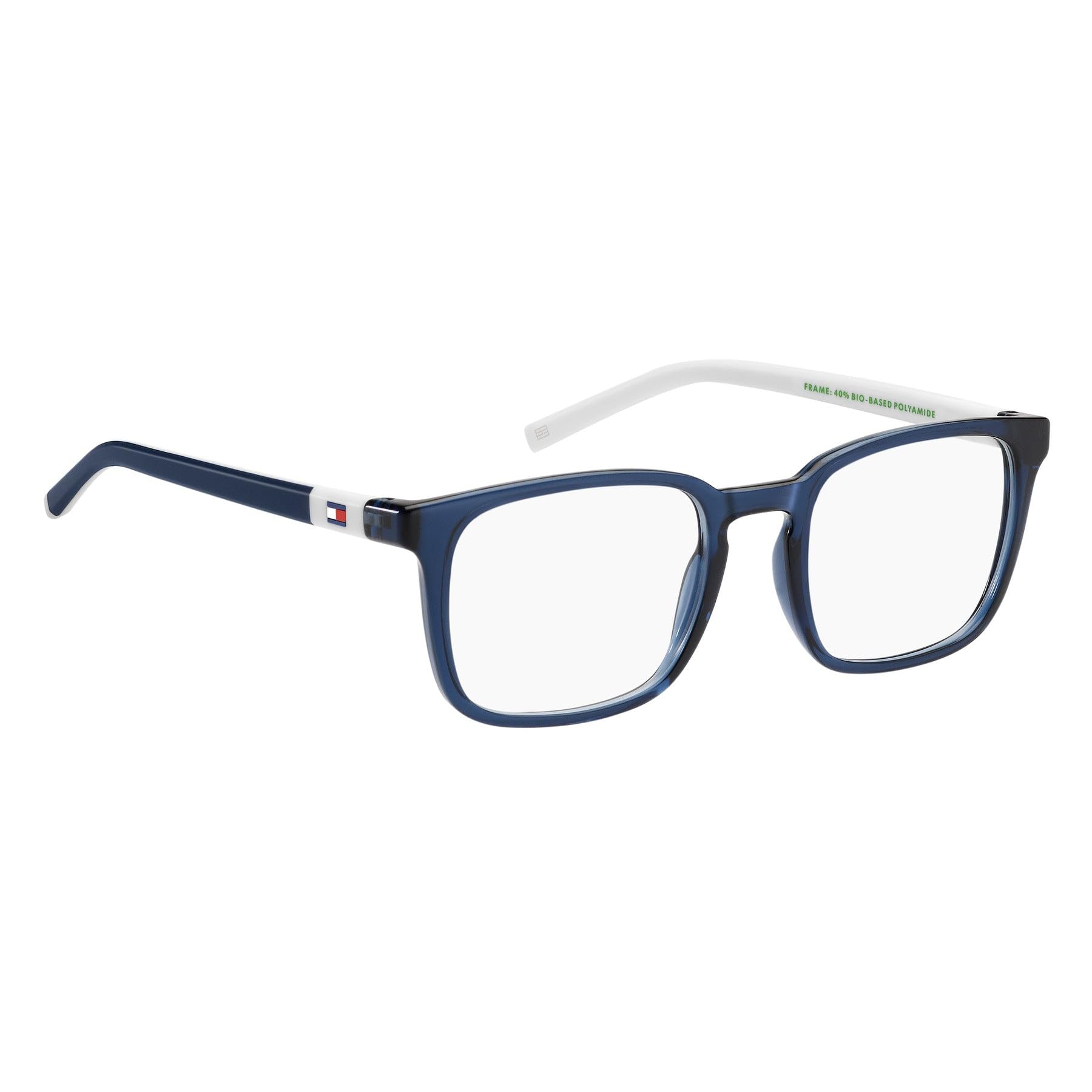 TOMMY HILFIGER TH 2123 Okulary, Blue, 47/18/130 Unisex dzieci, Niebieski, 47/18/130