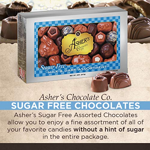 image for Asher's Chocolates Asher's Sugar Free Chocolate Candy Assortment - Kos