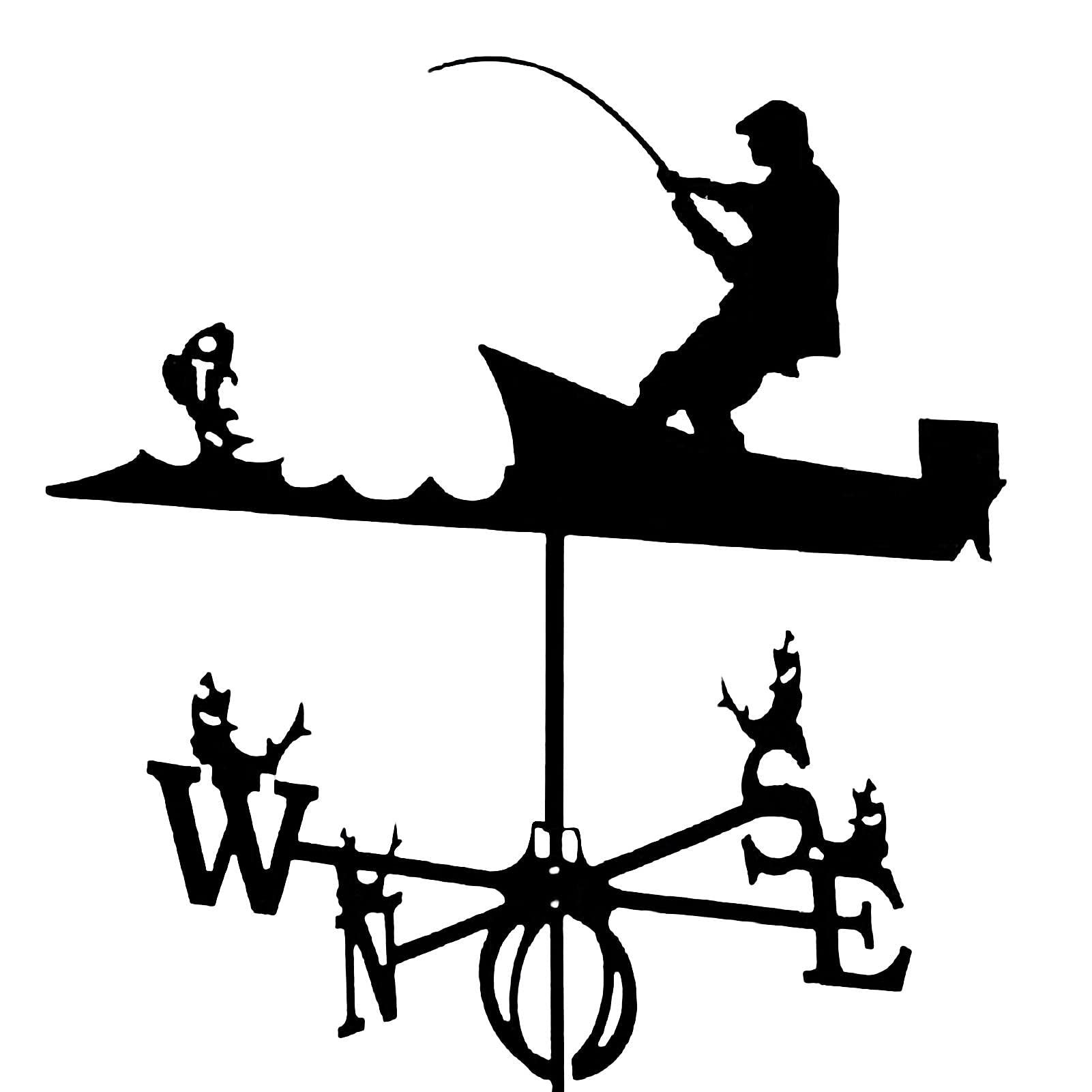 TAXXII wind vane Courtyard Metal Wind Vane Ornaments for Garden, Of Iron Art, Roof Mount, Animal Or