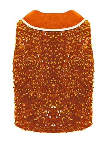 Kids Boys Girls Button Down Sequin Vest Jacket Sparkly Shiny Velvet Waistcoat with Bowtie for Party2