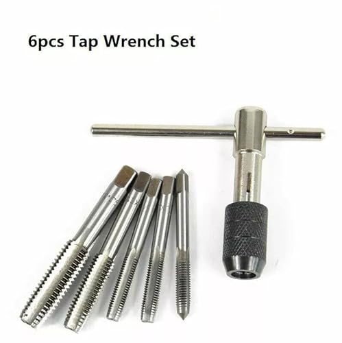 Orbitron 6pc TAP Wrench & Chuck Set Tool Steel T-Handle Metric M6 M7 M8 M10 M12 and DIE 8 Orbitron 6pc TAP Wrench & Chuck Set Tool Steel T-Handle Metric M6 M7 M8 M10 M12 and DIE - Image 8