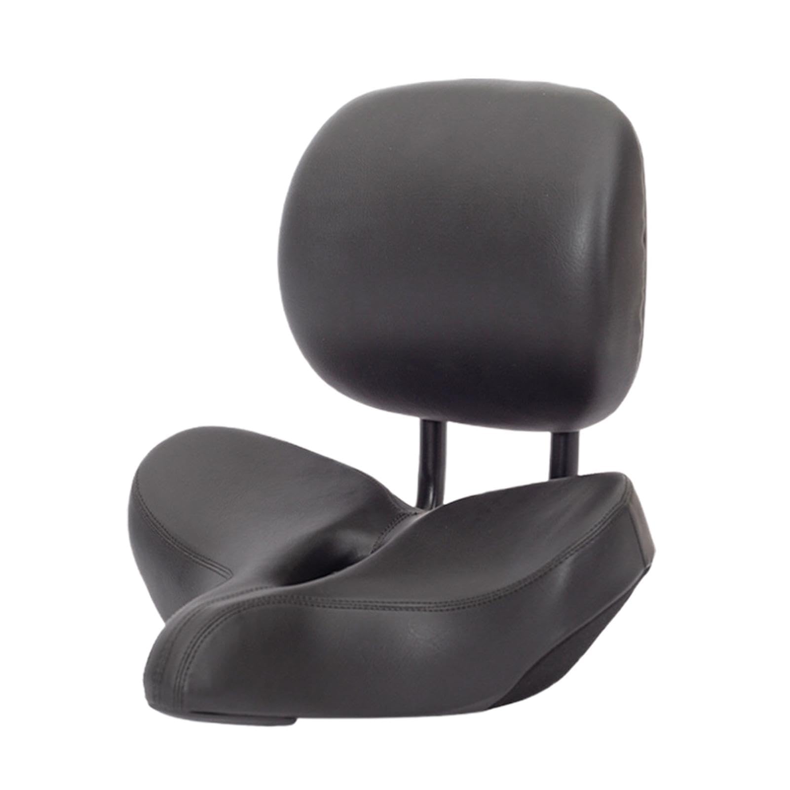 Selle vélo anti mal de dos avec dossier réglable et assise robuste - 8