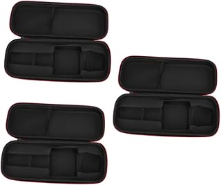 ERINGOGO 3 Peças Bolsa Com Zíper Para Microfone Bolsa Para Armazenamento De Alto-Falante Bolsa Para Armazenamento De Microfone Bolsa De Mão Para Viagem Mala De Viagem Com Casca Dura