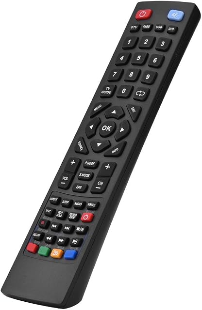 Vbestlife TV Remote Controller, Universal Smart TV Replacement Remote Control for Alba Bush/Technika/Blaupunkt/SHARP/E-Motion
