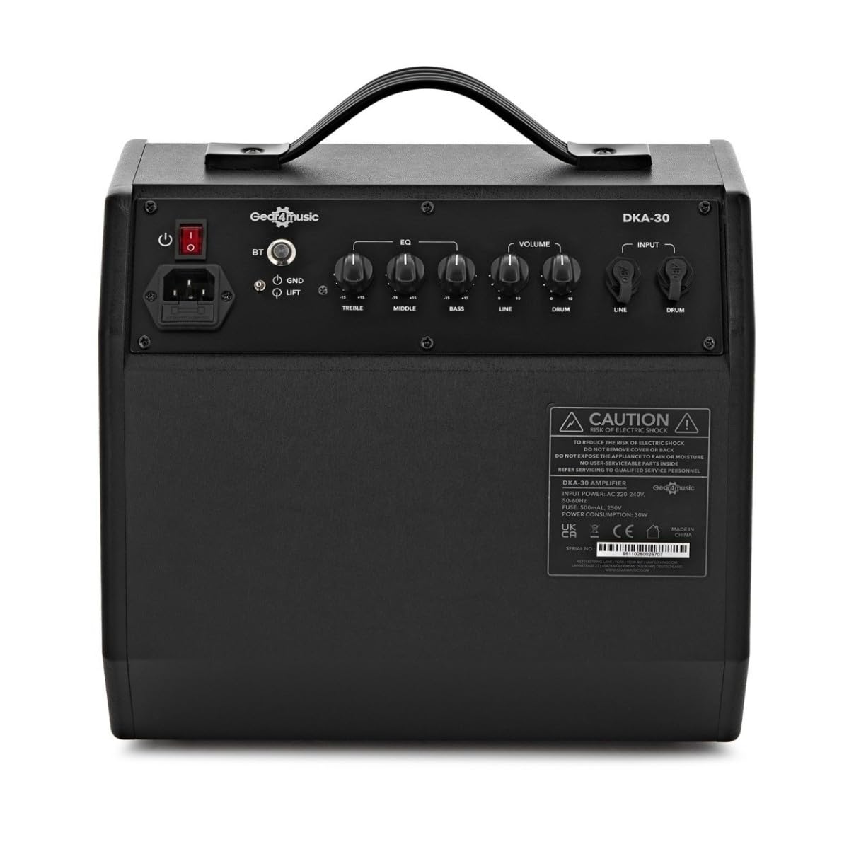 Amplificador para batería y Teclado DKA-30 de Gear4music