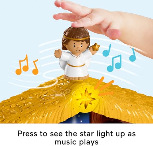 Fisher-Price HMX70 Little People Toddler Toy Nativity Set thumb #2
