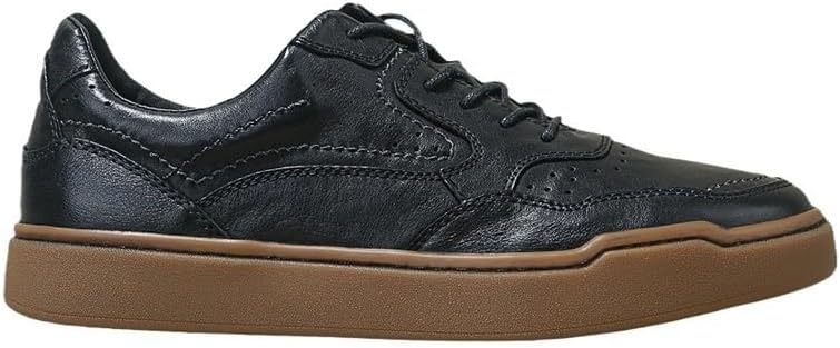 Men's Casual Leather Sneakers Waxed Lace-up Pedal Design Breathable Oxford Shoes Comfortable Suitable for School Work Versatile