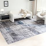 OMERAI 8'x 10 'Area Rugs for Living Room Large Rug Machine Washable Rug Abstract Rug with Non Slip R