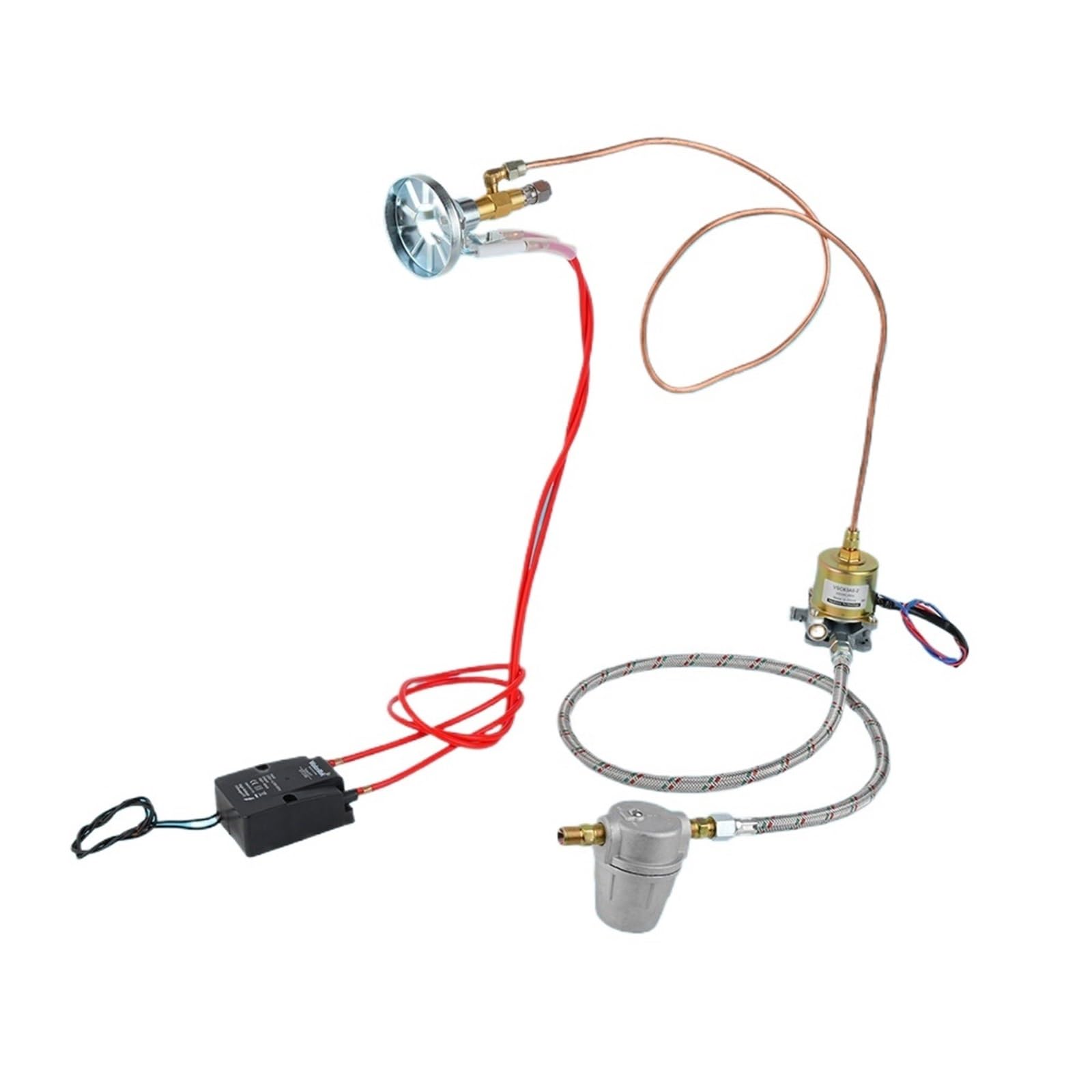 Kit complet de petit brûleur à huile usagée 1.8mm pour le confort thermique de votre garage