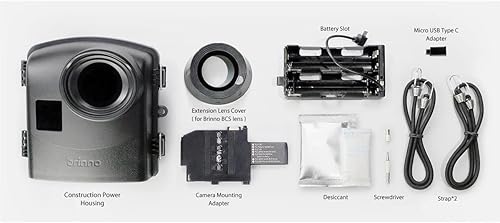 Miniatura 3 de Brinno ATH2000 IPX5 - Carcasa resistente a la intemperie para cámara con suministro de batería adicional para proyectos a largo plazo y uso en