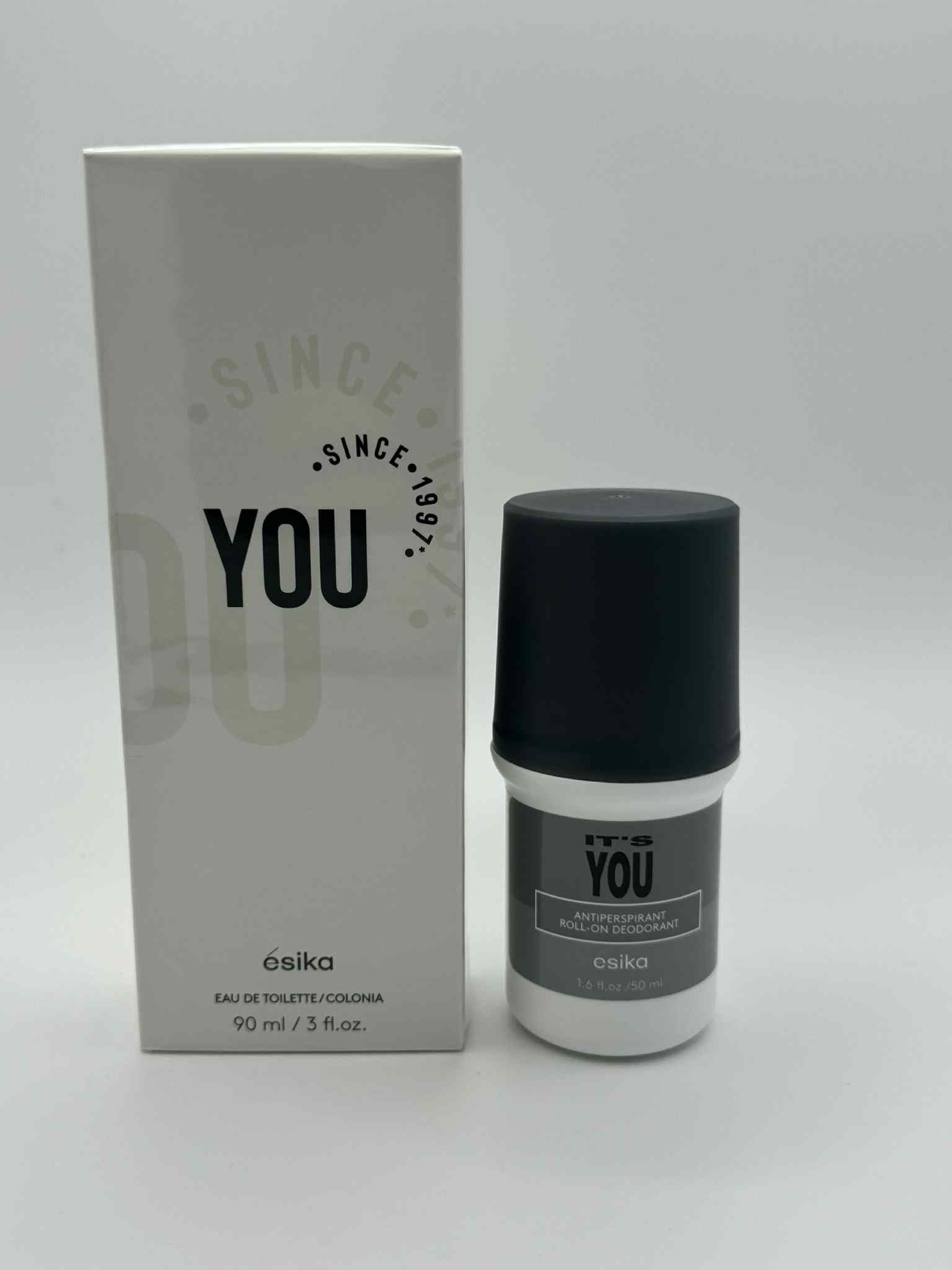 It's You Unisex by Esika, Eau de Toilette 3.4 fl. oz. and Antiperspirant Roll-On Deodorant 1.7 fl. oz.