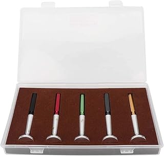 Watch Oiler, 4pcs Oil Dispensing Pen Set Watch Oiler Set Lubricant Oiler Oil Pin Pen Needle Lubricator Watch Clock Repair Tool Accessory Watch Repair Kit Lightweight Pen with Oil Cup DIY Repair Tool