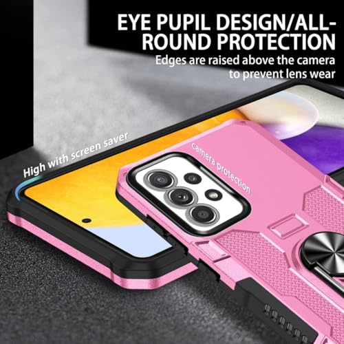 Coque Samsung Galaxy A33 5G anti-choc protection rigide PC avec anneau - 3