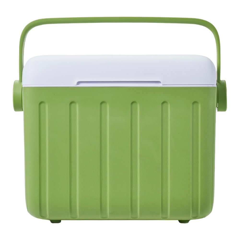 Fiorky 6L Cool Box, Cooler Box, Ice Box | Camping Cooler Box Multipurpose Insulated Ice Chest Portable Ice Bucket Outdoor Hard Cooler for Outdoor, Camping, Fishing, Beach, Picnic, Festival