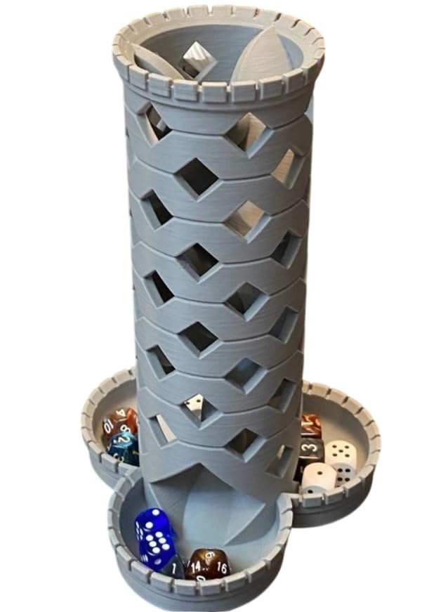 Torre de Dados Espiral Bucaneiros RPG e Jogos Tabuleiro