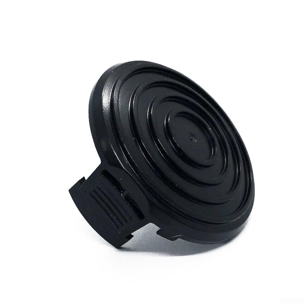 Bobine de Rechange pour Fil de débroussailleuse, Couvercle de Bobine de Rechange for Coupe-Bordures GT30, Lot de 2, Noir